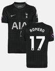 Cristian Romero Mens Stadium Premier League Tottenham Hotspur Away Shirt 2025/26