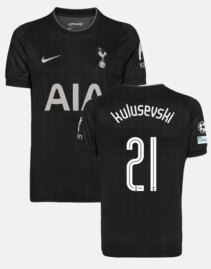 Dejan Kulusevksi Mens Stadium Club Tottenham Hotspur Away Shirt 2025/26