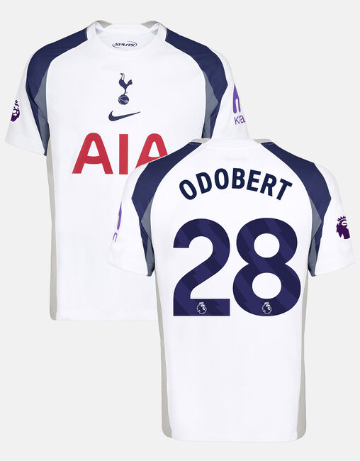 Wilson Odobert Mens Stadium Premier League Tottenham Hotspur Home Shirt 2025/26