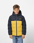 Spurs Kids Colour Block Padded Yellow Jacket