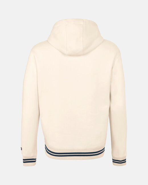 Spurs Mens London Varsity Cream Hoodie