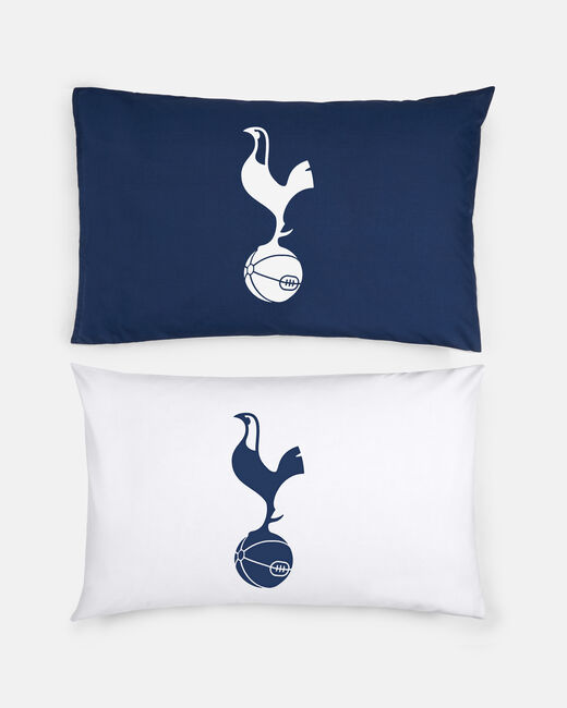 Spurs 2 Set Navy And White Pillow Cases