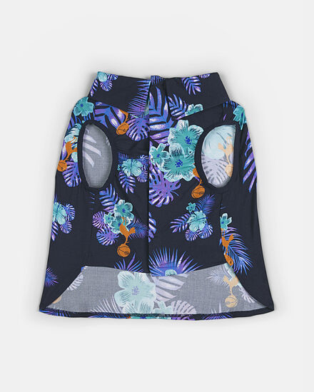 Spurs Hawaiian Dog Shirt