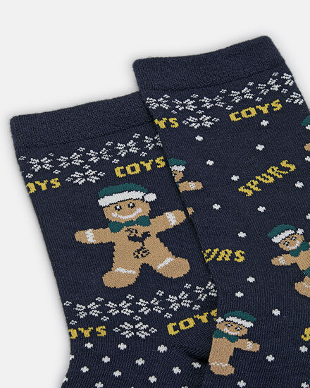 Spurs Kids Christmas Socks Pack of 2