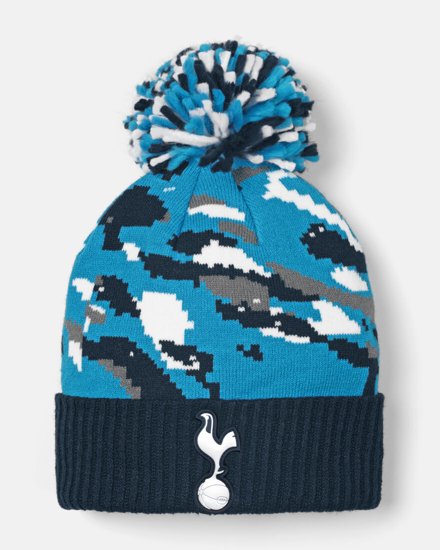 Spurs Kids Teal Pattern Beanie