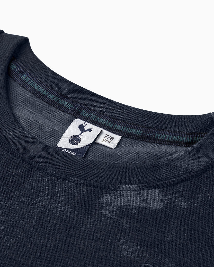 Spurs Kids Tie Dye Navy T-Shirt