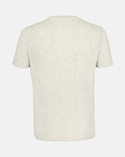 Spurs Mens Retro Crest Print Grey T-Shirt