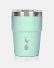 Spurs x YETI Sea Foam Rambler 16oz (475ml) Pint Cup