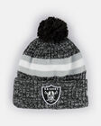 Spurs New Era NFL Las Vegas Raiders Bobble Knit Beanie