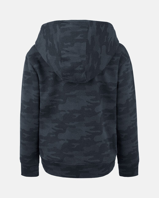Spurs Kids Camo Print Zip Through Hoodie