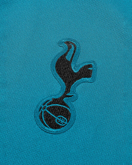 Spurs Nike Mens Teal Long Sleeve Polo