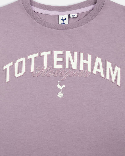 Spurs Kids Purple 'Tottenham Hotspur' Varsity T-Shirt