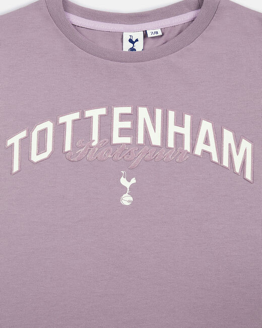 Spurs Kids Purple 'Tottenham Hotspur' Varsity T-Shirt