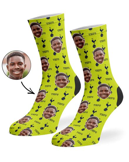 Spurs Personalised Pattern Socks
