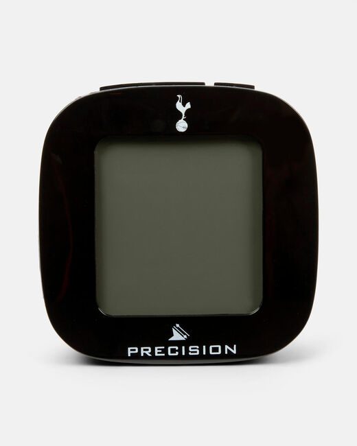 Spurs TH Black Battery Led Alarm 25cm Clock