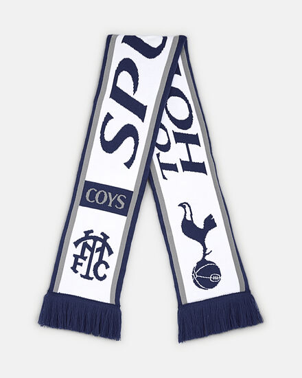 Spurs Kids THFC Navy And White Scarf