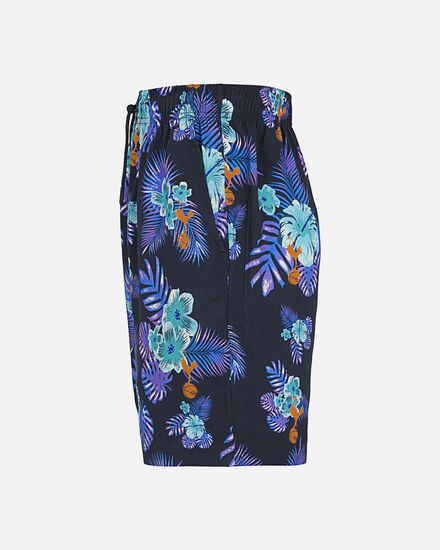 Spurs Mens Hawaiian Blue Shorts