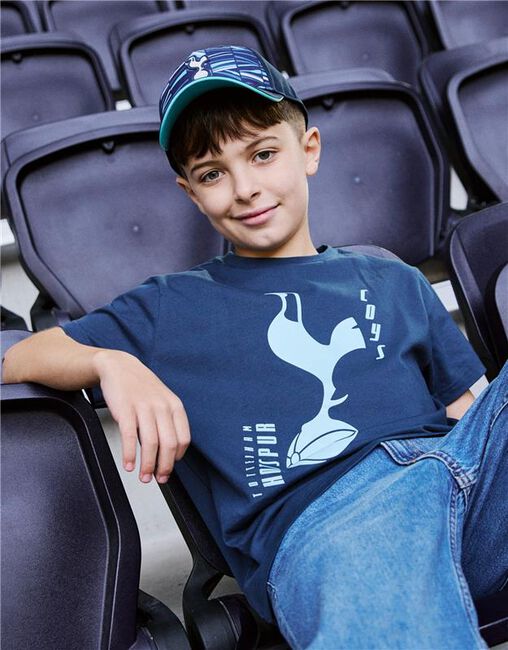 Spurs Kids Navy Abstract Cap