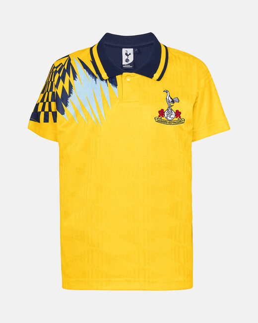 Spurs Kids Retro 1992 Yellow Away Shirt