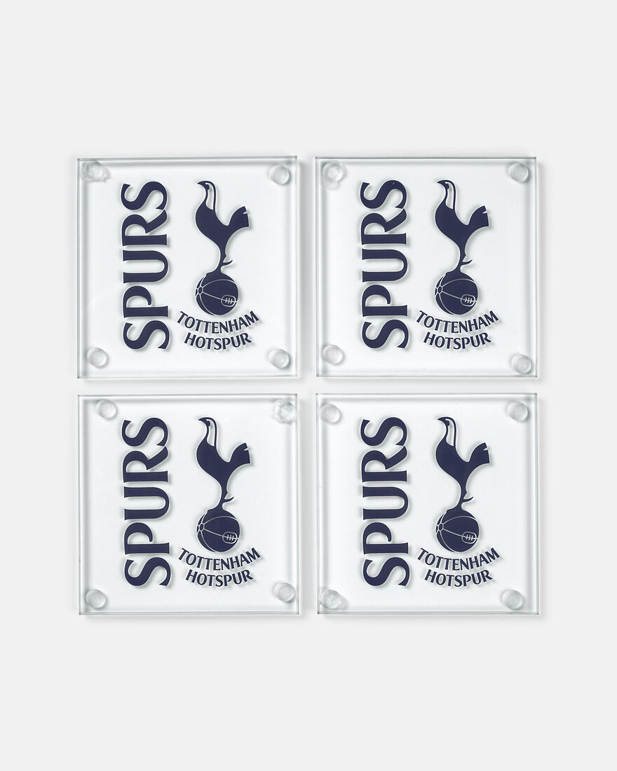 Spurs Set Of 4 Glass Coasters