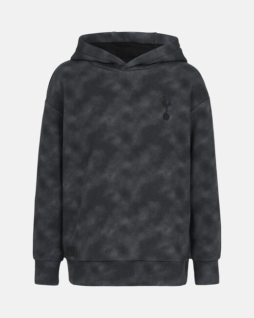 Spurs Kids Grey Digital Print Hoodie