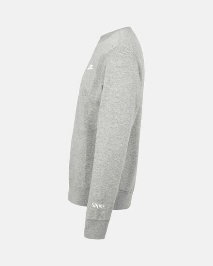 Spurs Nike Mens Grey Club Sweatshirt Crew