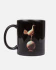 Spurs Gold Crest On Black Mug