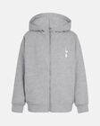 Spurs Kids Grey Essential Full Zip Hoodie