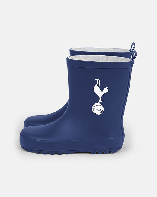 Spurs Kids Navy Crest Wellies