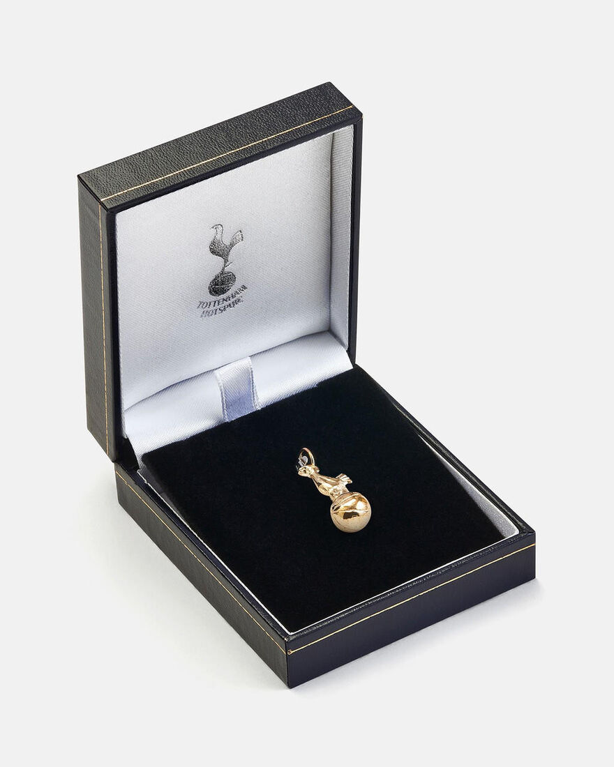 Spurs Gold 3D Cockerel Pendant