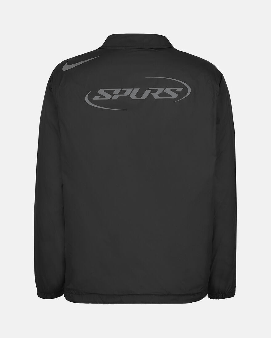 Spurs Nike Mens Black Coaches Jacket 2025/26