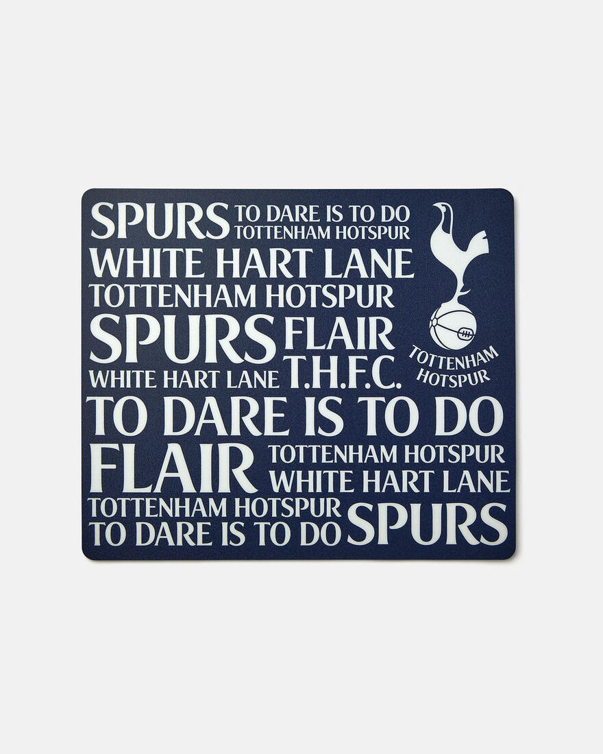 Spurs Text Mouse Mat