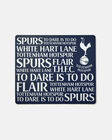 Spurs Text Mouse Mat