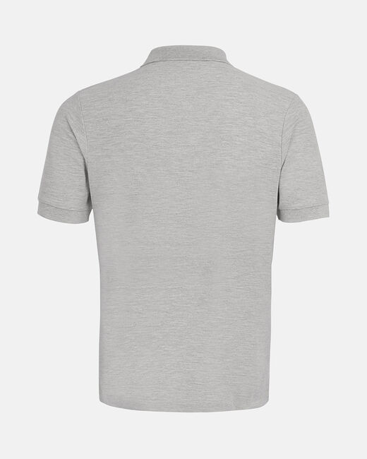 Spurs Mens Cotton Grey Pique Polo