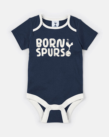 Spurs Baby Navy Born Spurs 4 Piece Set
