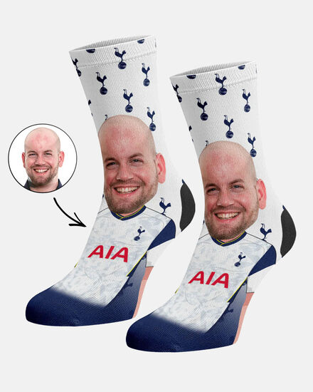 Spurs Personalised Fan Socks