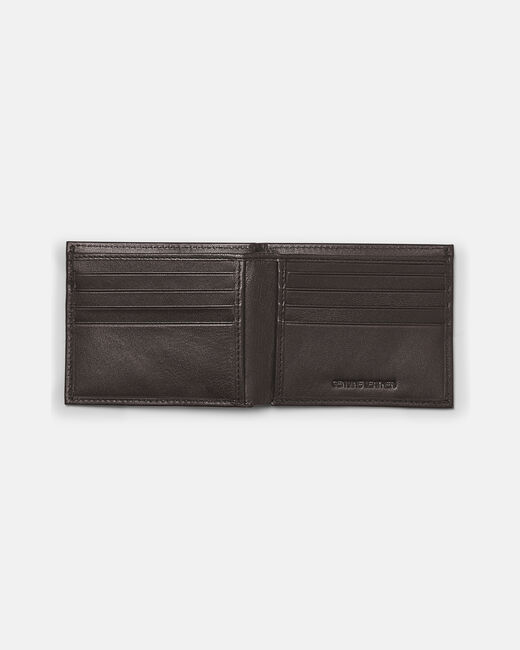 Spurs Adult Brown Leather Belt And Wallet Set