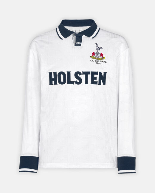 Spurs Retro 1991 FA Cup Final Long Sleeved Shirt