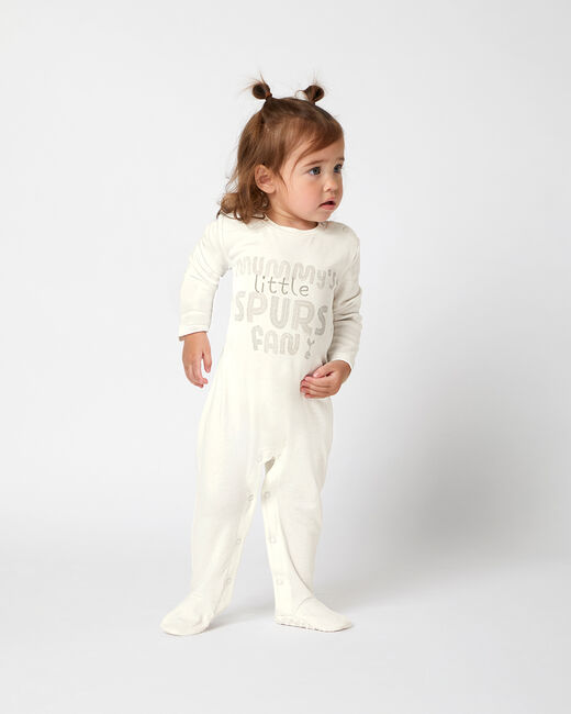 Spurs Baby Mummys Little Spurs Fan Sleepsuit