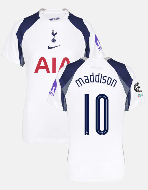 James Maddison Womens Stadium Club Tottenham Hotspur Home Shirt 2025/26