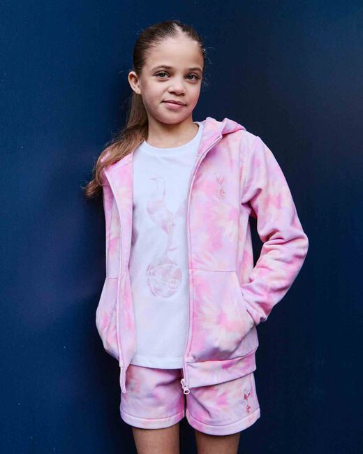 Spurs Kids Floral Print Cockerel T-Shirt