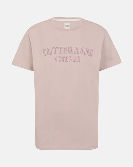 Spurs Womens Pink 'Tottenham Hotspur' Flat Print T-Shirt