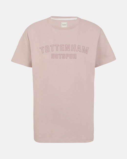 Spurs Womens Pink 'Tottenham Hotspur' Flat Print T-Shirt