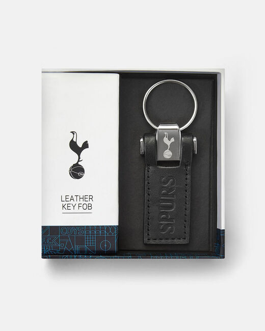 Spurs Boxed Leather Keyring