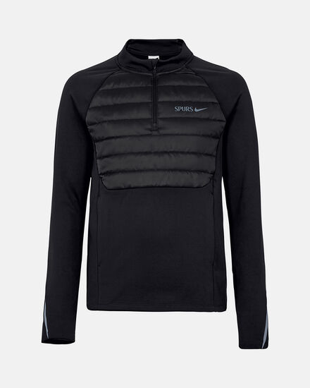 Spurs Nike Mens Winter Drill Black Top