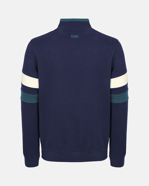 Spurs Mens 1/4 Zip Navy Sweatshirt