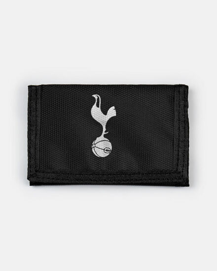 Spurs Recycled Fabric Black Wallet