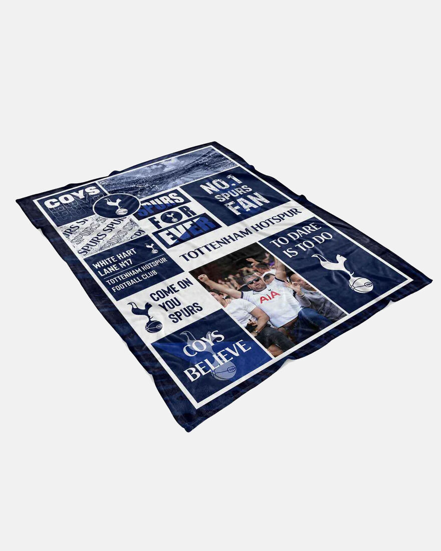 Spurs Number 1 Fan Photo Blanket