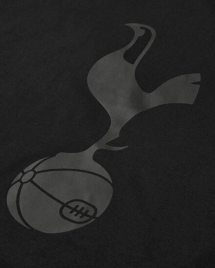 Spurs Mens Cockerel Print Black T-Shirt