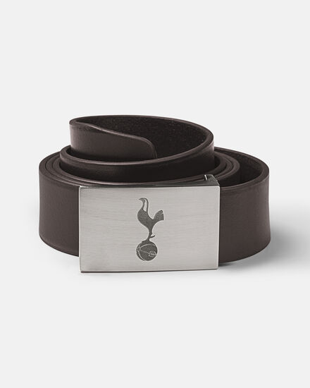 Spurs Adult Brown Leather Belt And Wallet Set